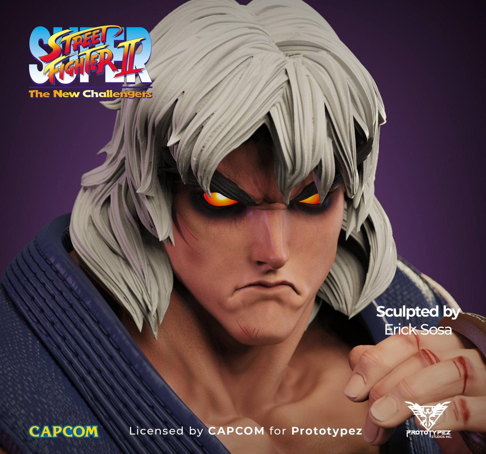 PrototypeZ Studios Street Fighter 2 Violent Ken 1/4 Statue